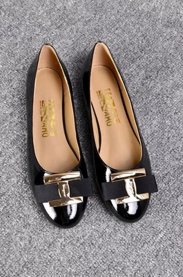 Ferragamo Shallow mouth flat shoes Women--041